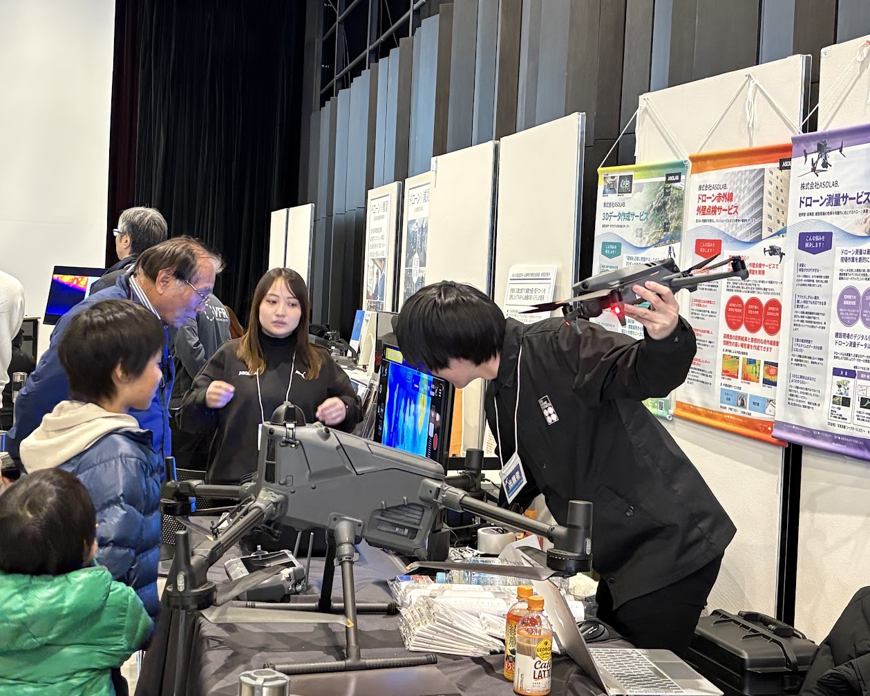 Mavic 3T赤外線映像の体験