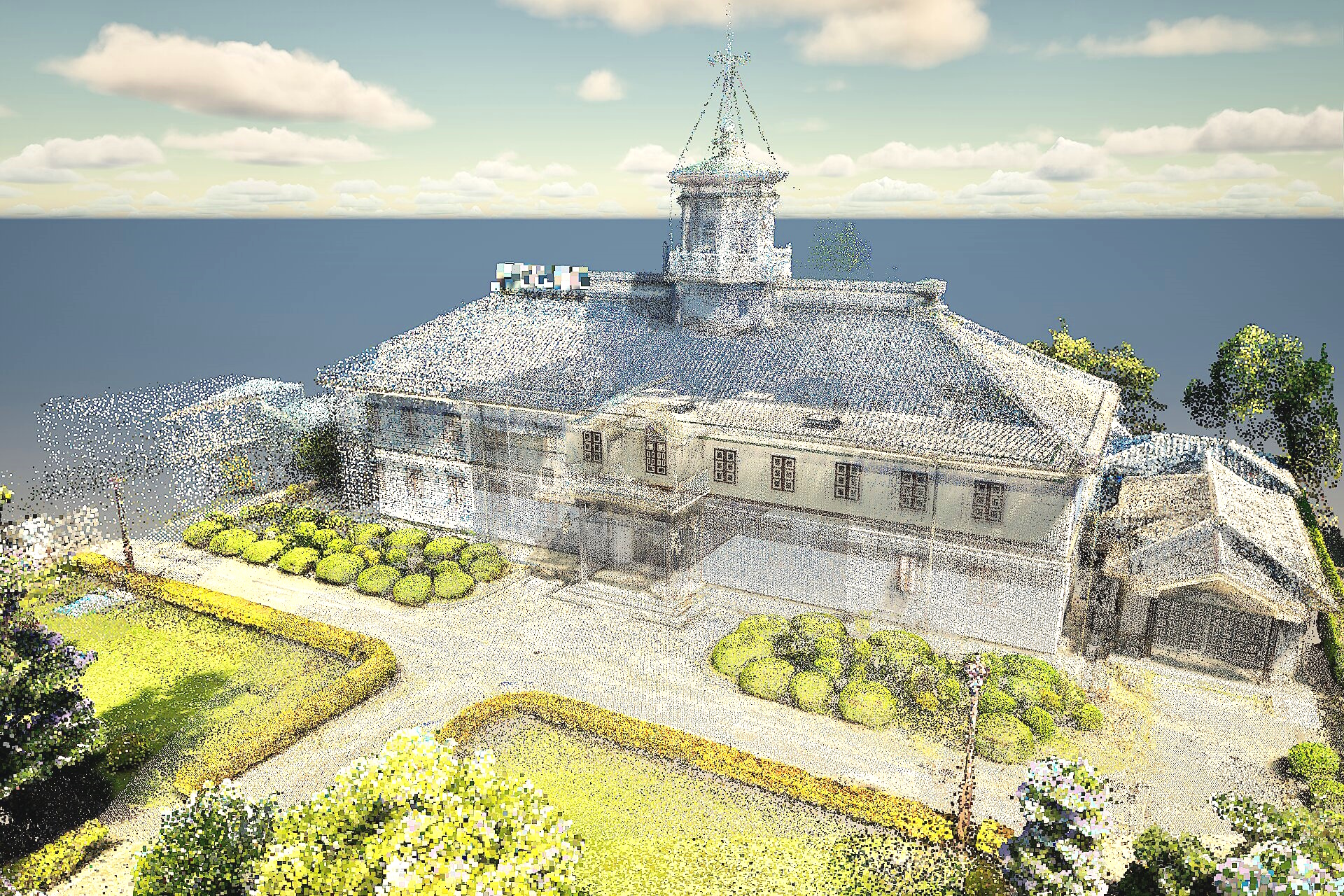 旧開智学校3DスキャンBIM化プロジェクト