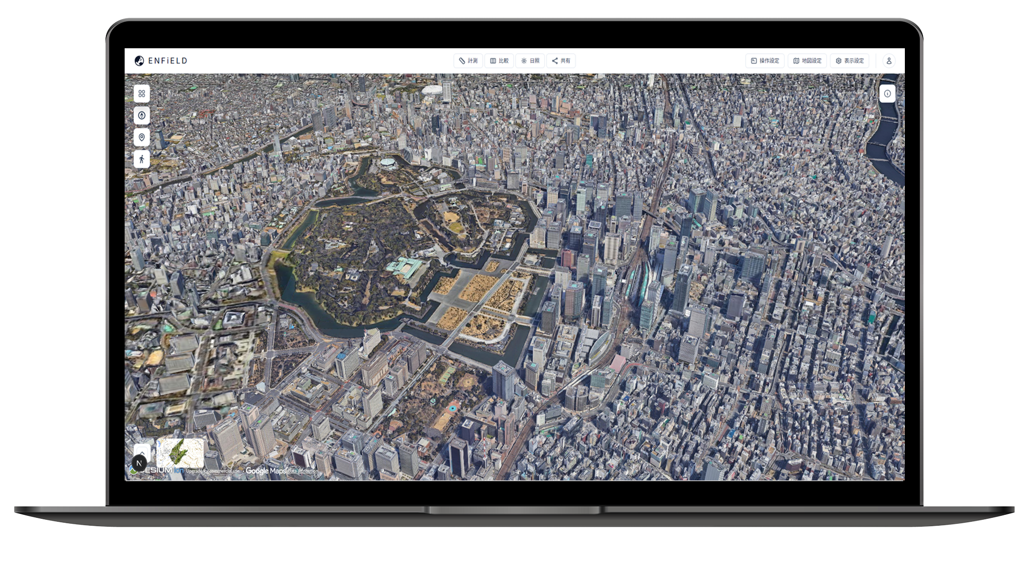 自社プロダクトENFiELDSの画面